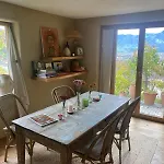 Vu Sur Le Et Les Neiges éternelle Thun