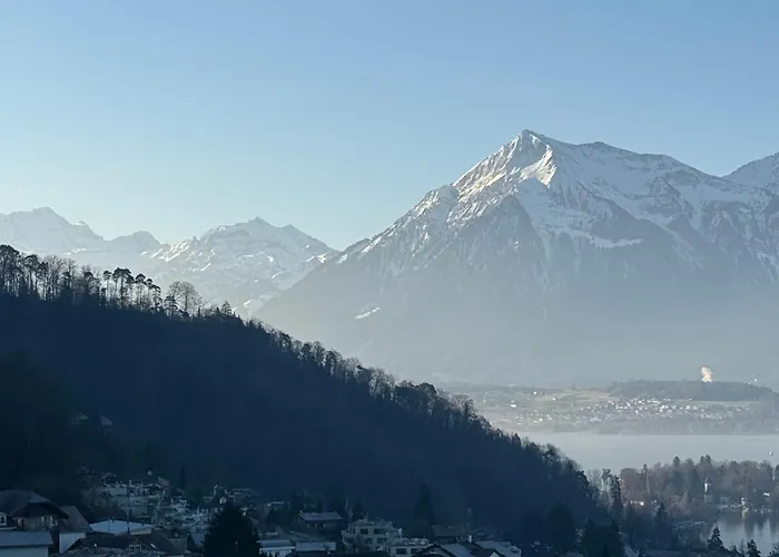 Vu Sur Le Et Les Neiges Eternelle